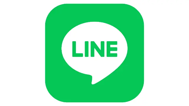 LINEでの報告連絡画面